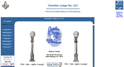 Desktop Screenshot of chandlerlodge227.org